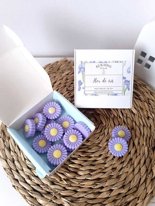 Wax Melts de Flor de Iris